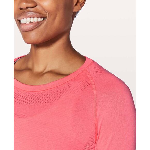 Lululemon Swiftly Tech Long Sleeve Crew Size 10 - Picture 2 of 8